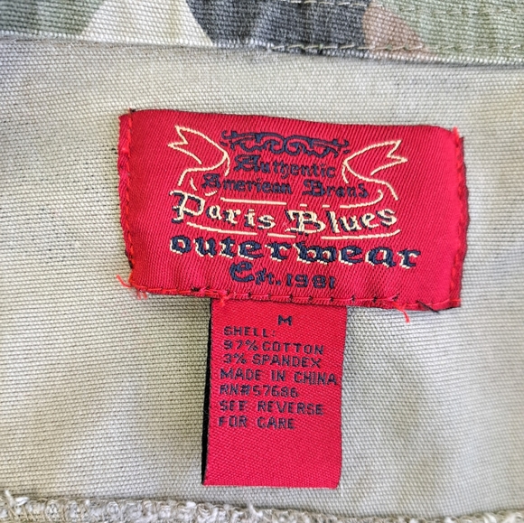 Paris Blues Camouflage Cropped Jacket - Picture 9 of 9